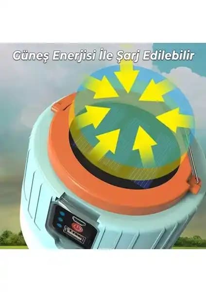 Badem10 Kamp Lambası: Portatif, Dayanıklı ve Çok Modlu Dış Mekan Aydınlatma Çözümü