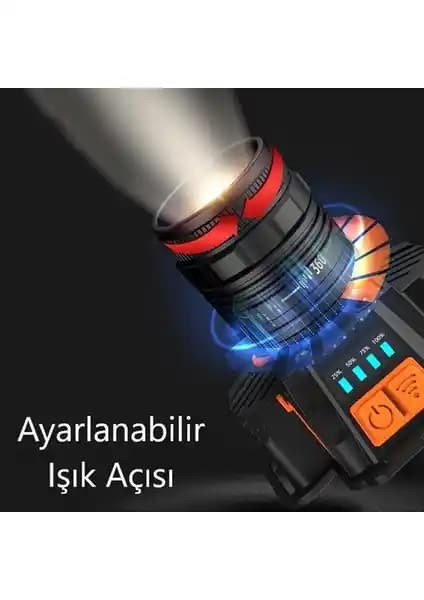 YCL 10 W 3 Modlu Şarjlı Kafa Lambası ile Gelişmiş Aydınlatma Çözümleri
