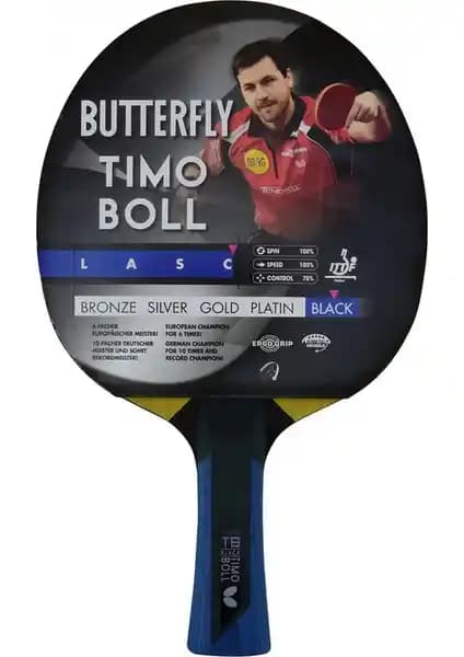 Butterfly Timo Boll Black ITTF Onaylı Masa Tenisi Raketi Performans ve Dayanıklılık İçin İdeal