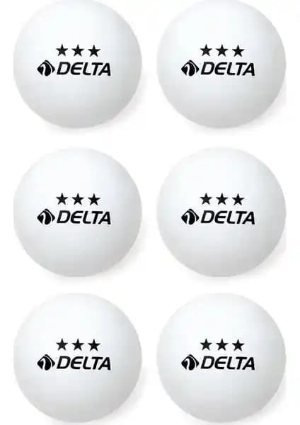 Delta 3 Yılz Beyaz Masa Tenisi Topu Performans ve Dayanıklılık Özellikleri