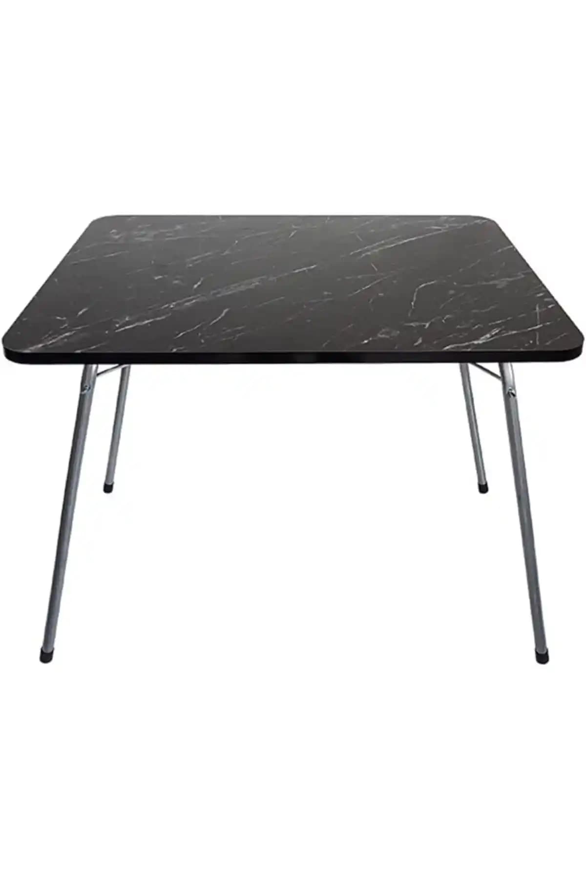 Bofigo 60x80 Granit Desenli Katlanır Masa Dayanıklı ve Pratik Kullanım İçin Uygun