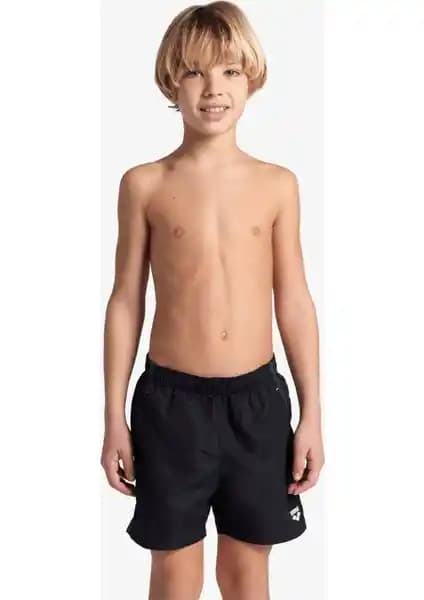 Arena Beach Boxer Solid Çocuk Siyah Mayo - Konfor ve Dayanıklılık Sunan Yüzme Kıyafeti