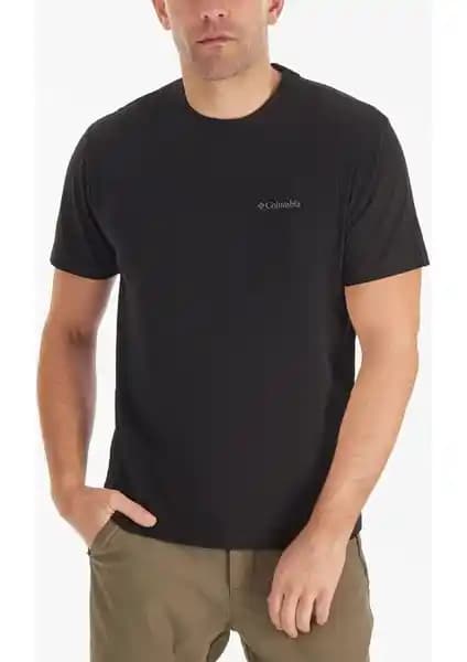 Columbia Cs0282 CSC M Basic SM Logo Brushed kısa kollu tişört günlük şıklık ve konfor sunar