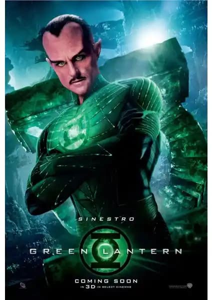 Aktüel Green Lantern 2011 Poster 70x100 cm yüksek çözünürlüklü ve dayanıklı duvar dekorasyonu