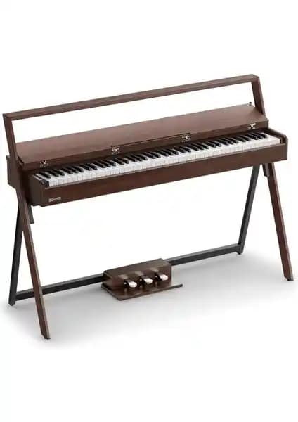 Donner Oura R300 Dijital Piyano Ceviz Kaplama ile Modern ve Şık Tasarım
