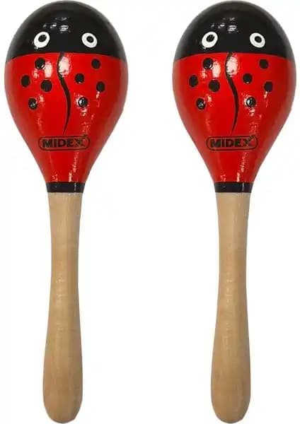 Midex ORF-MRC-11X Ağaç Marakas: Doğal Sesler ve Şık Tasarım ile Ritim Tutkunlarının Tercihi