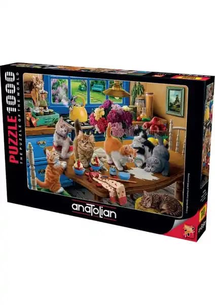 Anatolian 1000 Parçalık Mutfak Kedileri Puzzle Detaylı İnceleme ve Kullanıcı Yorumları