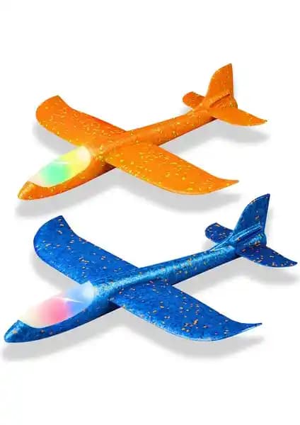 Çocuklar İçin Güvenli ve Eğlenceli LED Paket Uçak Oyuncakları Detaylı Tanıtımı