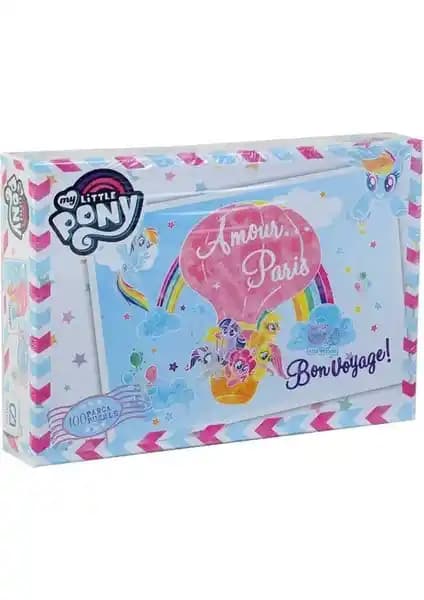 My Little Pony 100 Parça Puzzle Çocuklar İçin Eğitici ve Eğlenceli Aktivite