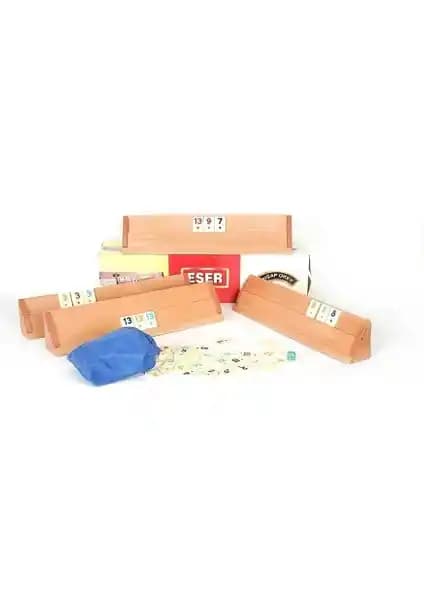 Sedef Okey Eser Ahşap Okey Takımı: Geleneksel Tasarım ve Kalitenin Buluşması