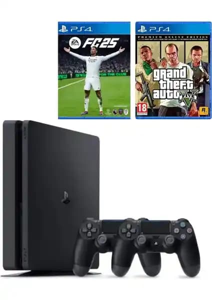 Sony PlayStation 4 Slim 1 TB: Modern Tasarım ve Güçlü Oyun Deneyimi Sunan Konsol