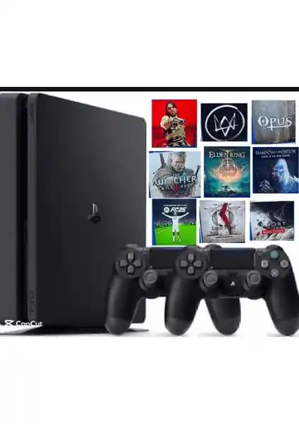 Sony PlayStation 4 Slim 500 GB ile Gelişmiş Oyun Deneyimi ve Şık Tasarım