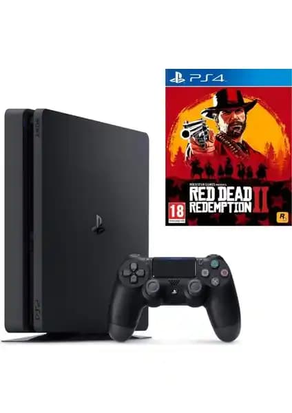 Sony PS4 Slim 500 GB Oyun Konsolu ve Red Dead Redemption 2 ile Eğlence Dünyası