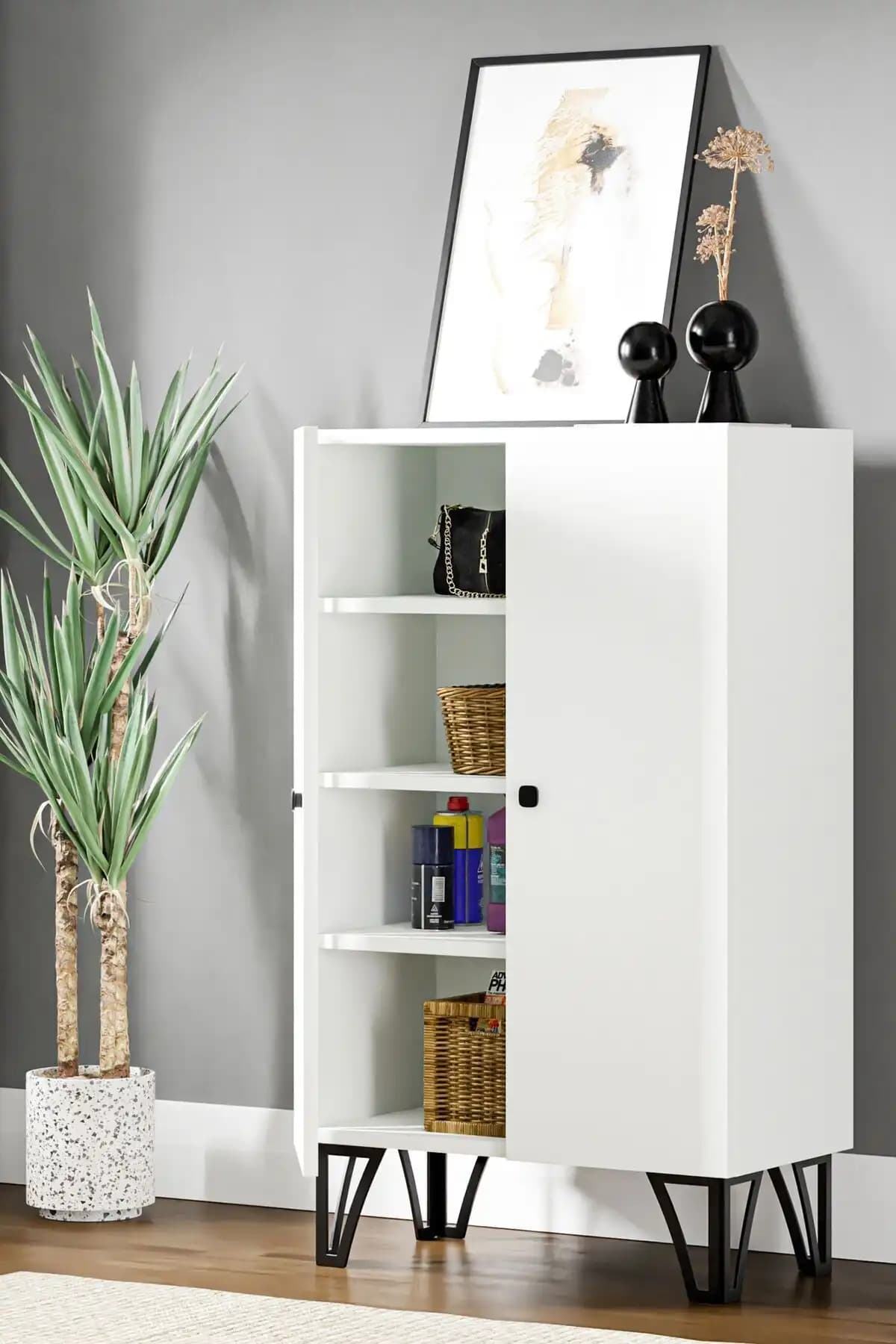 Ceramical DLS3 Çok Amaçlı Dolap Modern ve Fonksiyonel Depolama Çözümü
