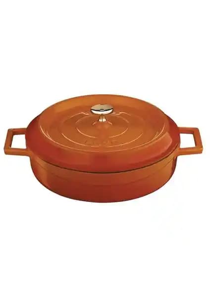 Lava Çok Amaçlı Yayvan Tencere: Dayanıklı ve Estetik Tasarımıyla Mutfakta Kullanışlılık