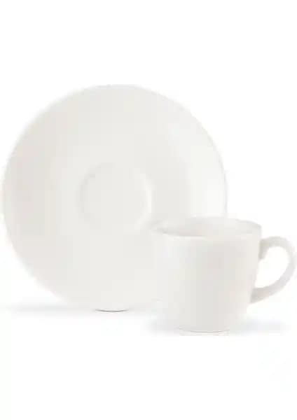 Madame Coco Benard 6 Kişilik 12 Parça Porselen Kahve Fincan Seti Şıklık ve Dayanıklılık