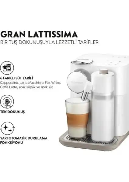Nespresso F541 Gran Latissima: Şık Tasarımı ve Üstün Kahve Performansıyla Ev İçin Ideale Çözüm