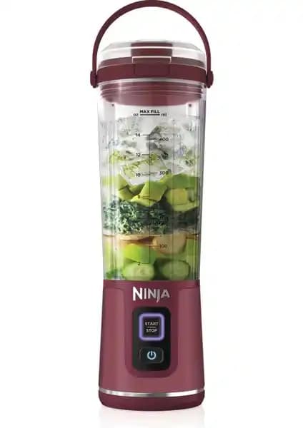 Ninja Blast Taşınabilir Blender Kırmızı - Kablosuz, Hızlı ve Pratik Sağlıklı İçecek Çözümü