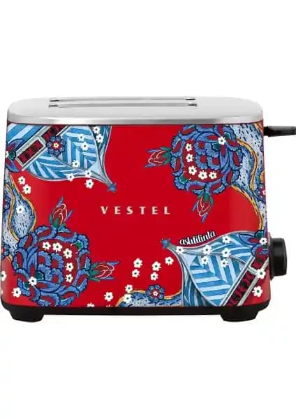 Vestel X Aslı Filinta Retro Kırmızı Çini Ekmek Kızartma Makinesi İnceleme ve Özellikleri