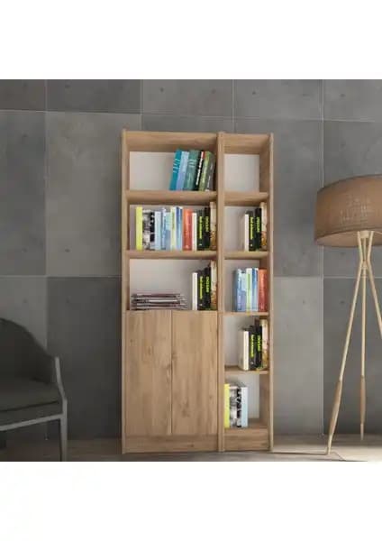 Bofigo Çok Raflı Kitaplık ve Yeti Mobilya Kuta FLAT85 Karşılaştırması 2