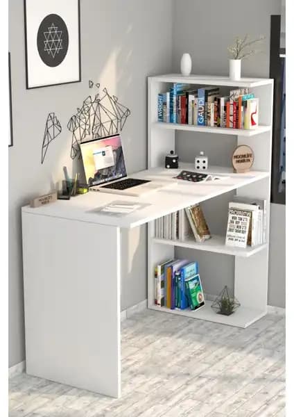 Ceramical MS1 ve Moonlife Çınar Kitaplıklı Çalışma Masası Karşılaştırması 2