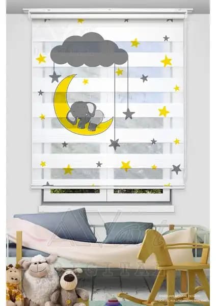 Çocuk Odası Dekorasyonunda Popüler Zebra Stor Perdeler Karşılaştırması 1