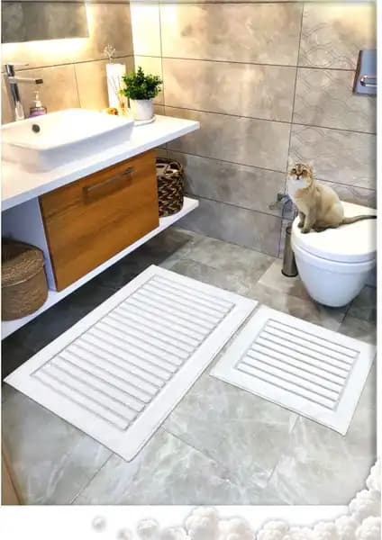 Cotton Crafty ve Yataş Bedding Milo Banyo Paspas Setleri Karşılaştırması 1