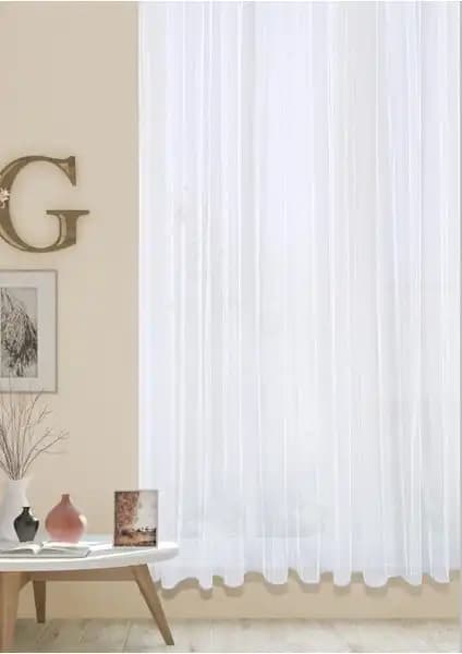 Cotton Studio Brillant Grek Pilesiz Tül ve Taç Tül Perde Karşılaştırması 1