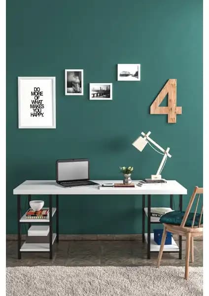 Deconode Flexy L ve EVDEMO Buket Lüx Çalışma Masası Karşılaştırması 2
