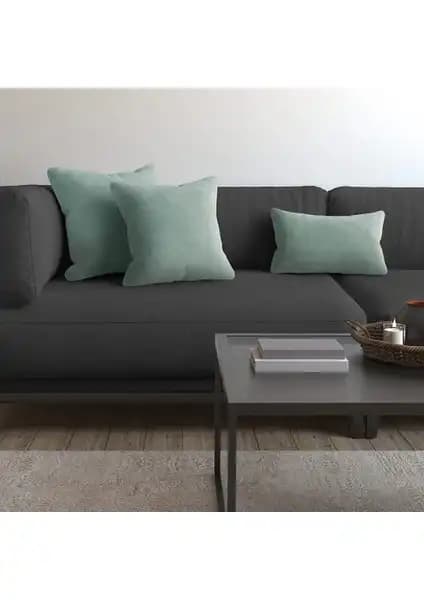 Demor Home Soft Series Nil Yeşili ve Hamur Iskandinav Teddy Kırlent Kılıfları Karşılaştırması 1