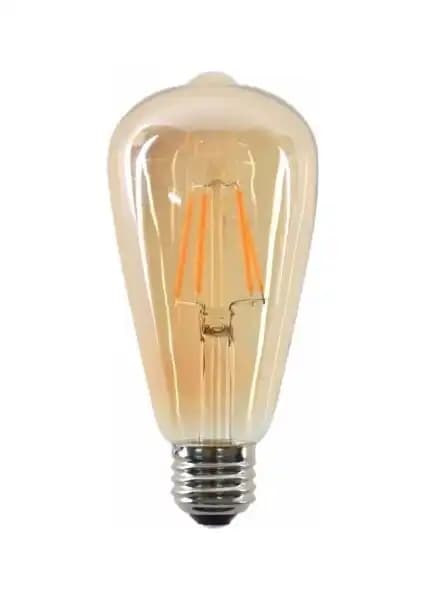 Edison Rustik Led Ampül E27 Duy ve St64 Flamanlı 4W Led Ampul Karşılaştırması 1