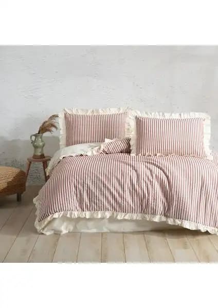 Macas Home Soil Cherry ve Taç Reborn Ranforce Çift Kişilik Nevresim Takımı Karşılaştırması 2023 1