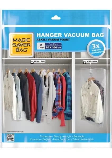 Magic Saver Bag Ürünleri Karşılaştırması: Askılı ve Seyahat Vakum Poşetlerinin Özellikleri 1