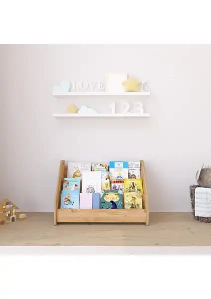 Minera Anka ve Mingitav Lucky Montessori Ahşap Kitaplıklarının Karşılaştırması 1