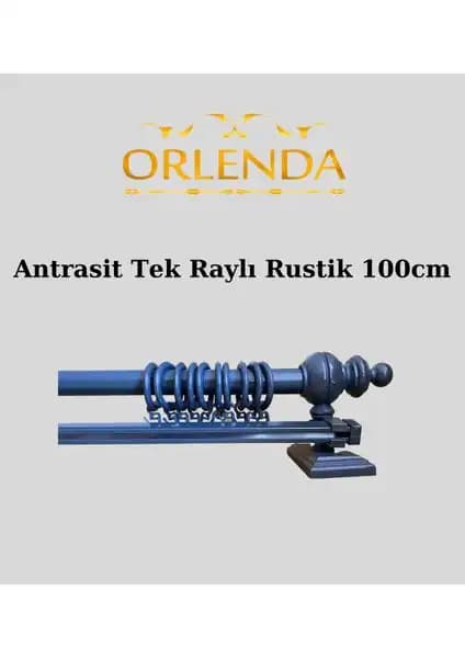 Orlenda Tek Raylı Rustik ve Perdemix Perde Ray Kornişi Karşılaştırması 1