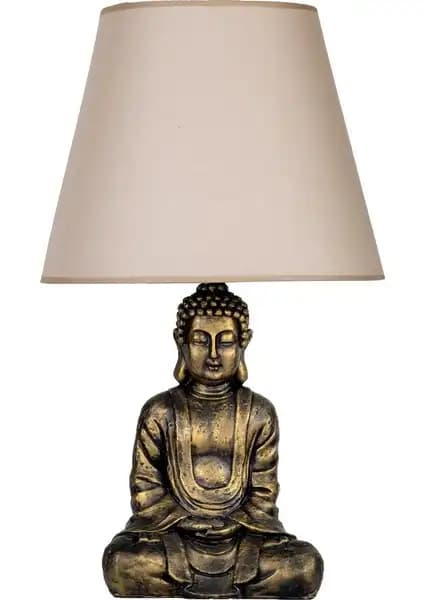 Qdec Modern Dizayn Abajur Modelleri Aslan ve Buda Karşılaştırması 75-90 Karakter 2