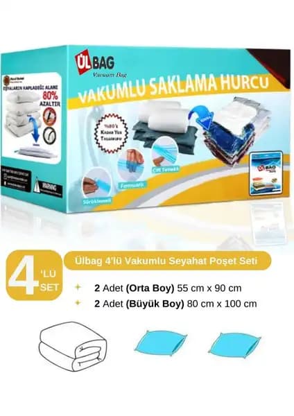 Vakumlu Saklama Çözümleri Karşılaştırması: Magic Saver Bag ve Marufmarket Setleri 2
