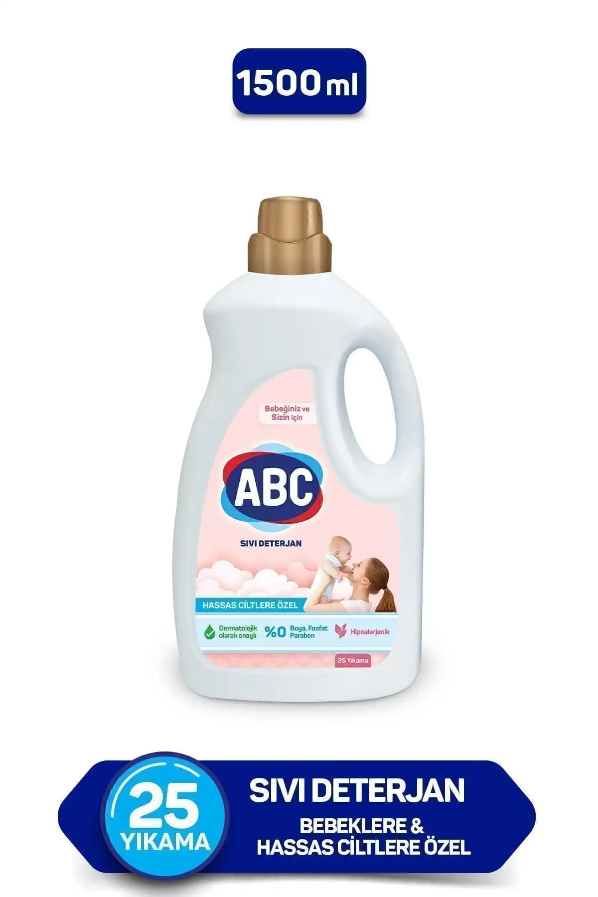 ABC Bebeklere ve Hassas Ciltlere Özel Sıvı Çamaşır Deterjanı: Güvenli ve Etkili Temizlik Ürünü