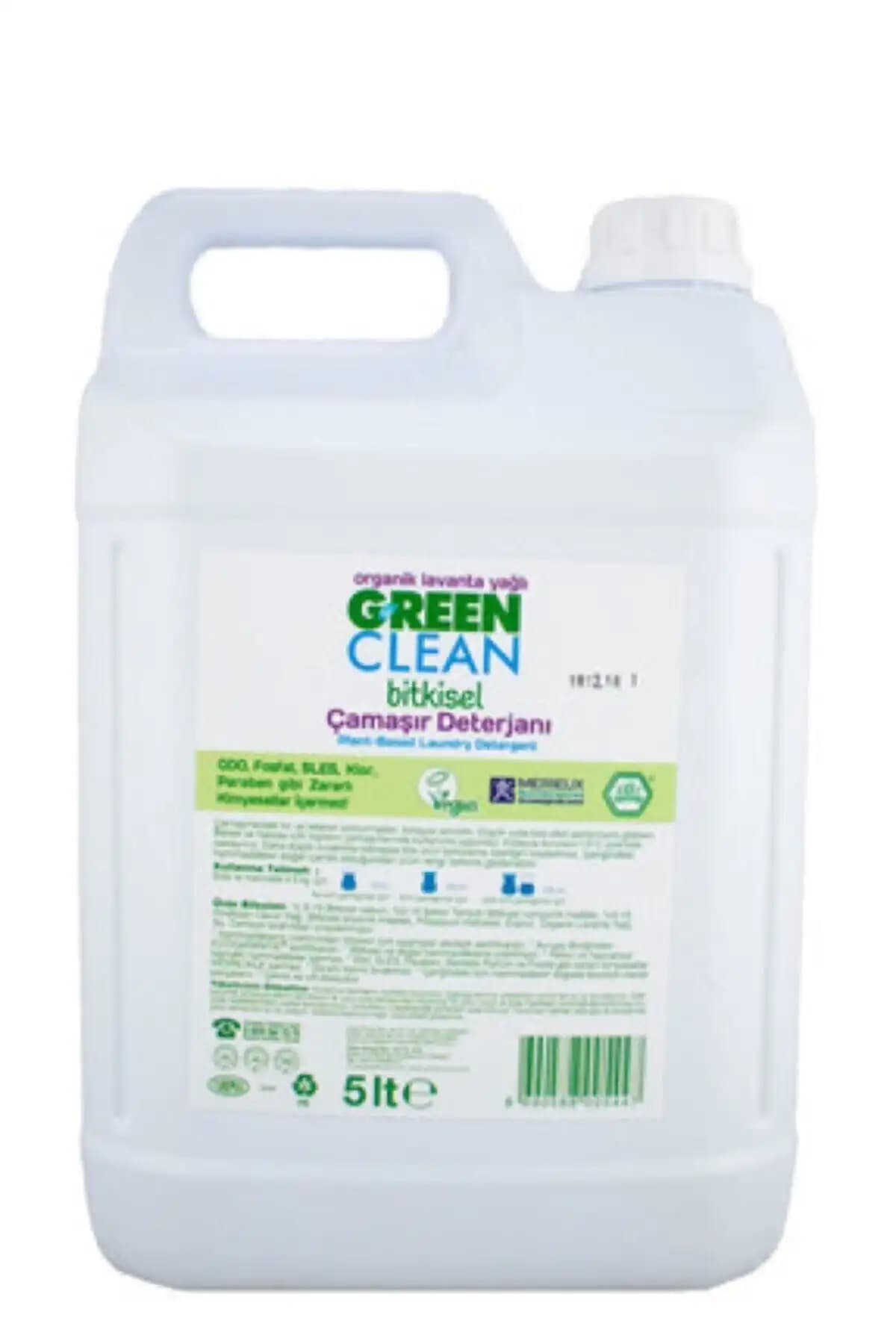Green Clean Organik ve U Green Clean Bitkisel Sıvı Çamaşır Deterjanlarının Karşılaştırılması ve Özellikleri 1