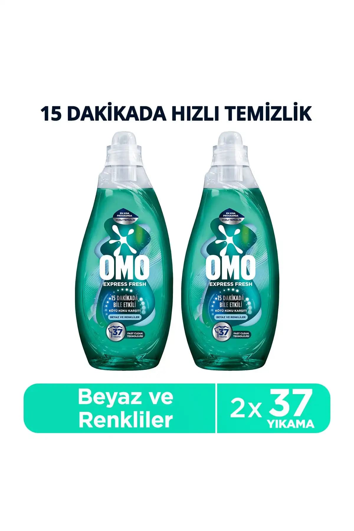 Omo Express Fresh Canlı Renkler ve Kötü Koku Karşıtı Deterjanların Karşılaştırması 2
