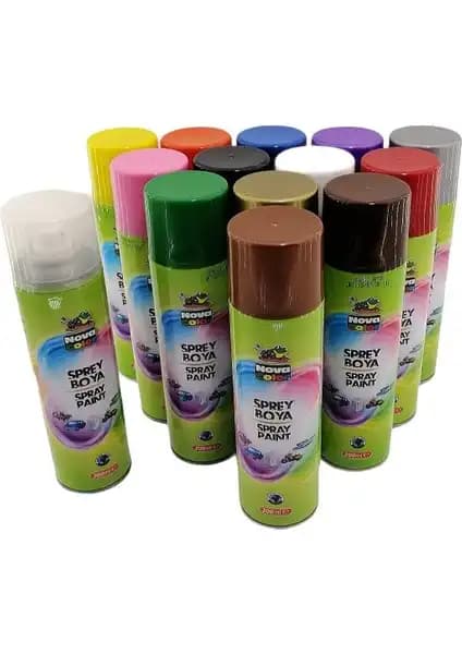 Bianca Stella Mermer Efekt Spreyi ve Nova Color Renk Seçenekli Sprey Boya Karşılaştırması 2