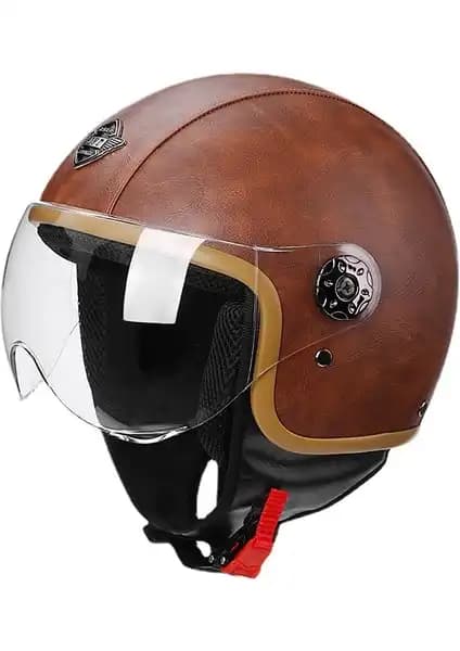 Marco Motorlu Araç Kaskı ile Pamukkale Retro Motosiklet Kaskı Karşılaştırması 2