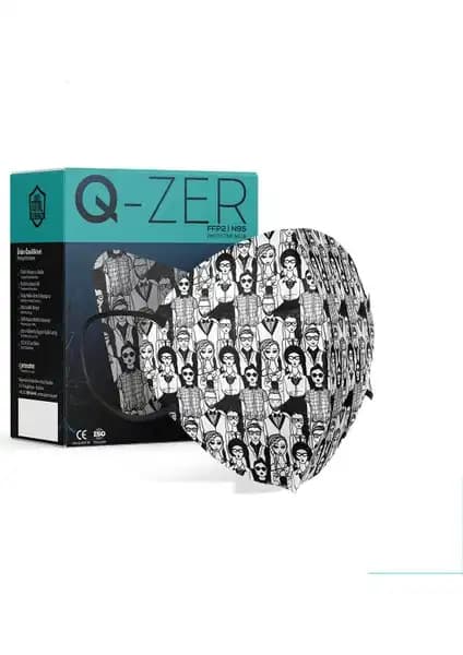 Medizer Qzer N95 Maske Karşılaştırması: Desenli FFP2 ve Siyah Ventilli Modeller 1