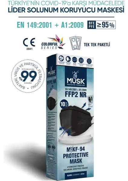 Musk FFP2/N95 ve Musk KF94 Kore Tipi FFP2 Maskeleri Karşılaştırması ve Detaylı Özellikleri 2