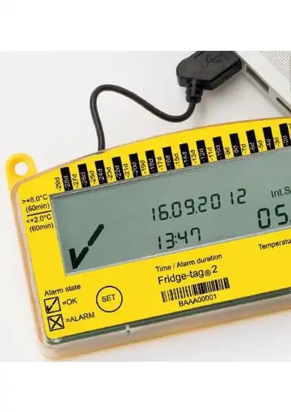 Berlinger Hafızalı Buzdolabı Termometresi Gıda Güvenliği ve Enerji Tasarrufu İçin Uygun
