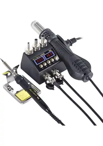 Exeo Havya Sıcak Hava Üflemeli Havya İstasyonu: Çok Yönlü ve Güçlü Elektronik Lehimleme Çözümü