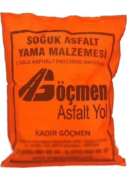 Göçmen Asfalt Yol Soğuk Asfalt Yama Malzemesi: Hızlı ve Dayanıklı Yol Onarım Çözümü