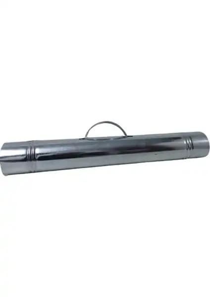 Kapamia Semaver Borusu 50 cm Galvanizli Sac Dayanıklılık ve Pratiklik Sunar