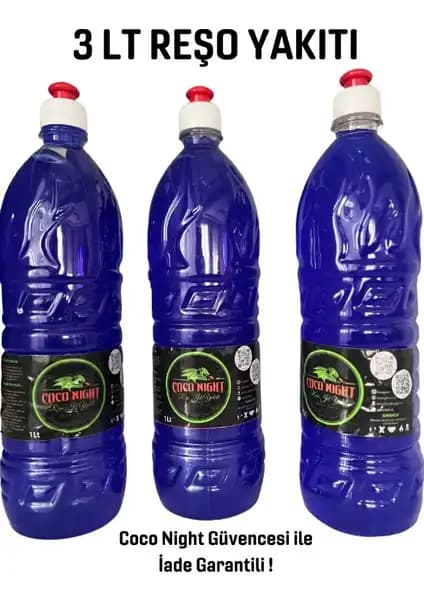 Reşo Coco Night Reşo Mangal ve Şömine İçin Güvenilir Tutuşturucu Jel Yakıtı Ürünü