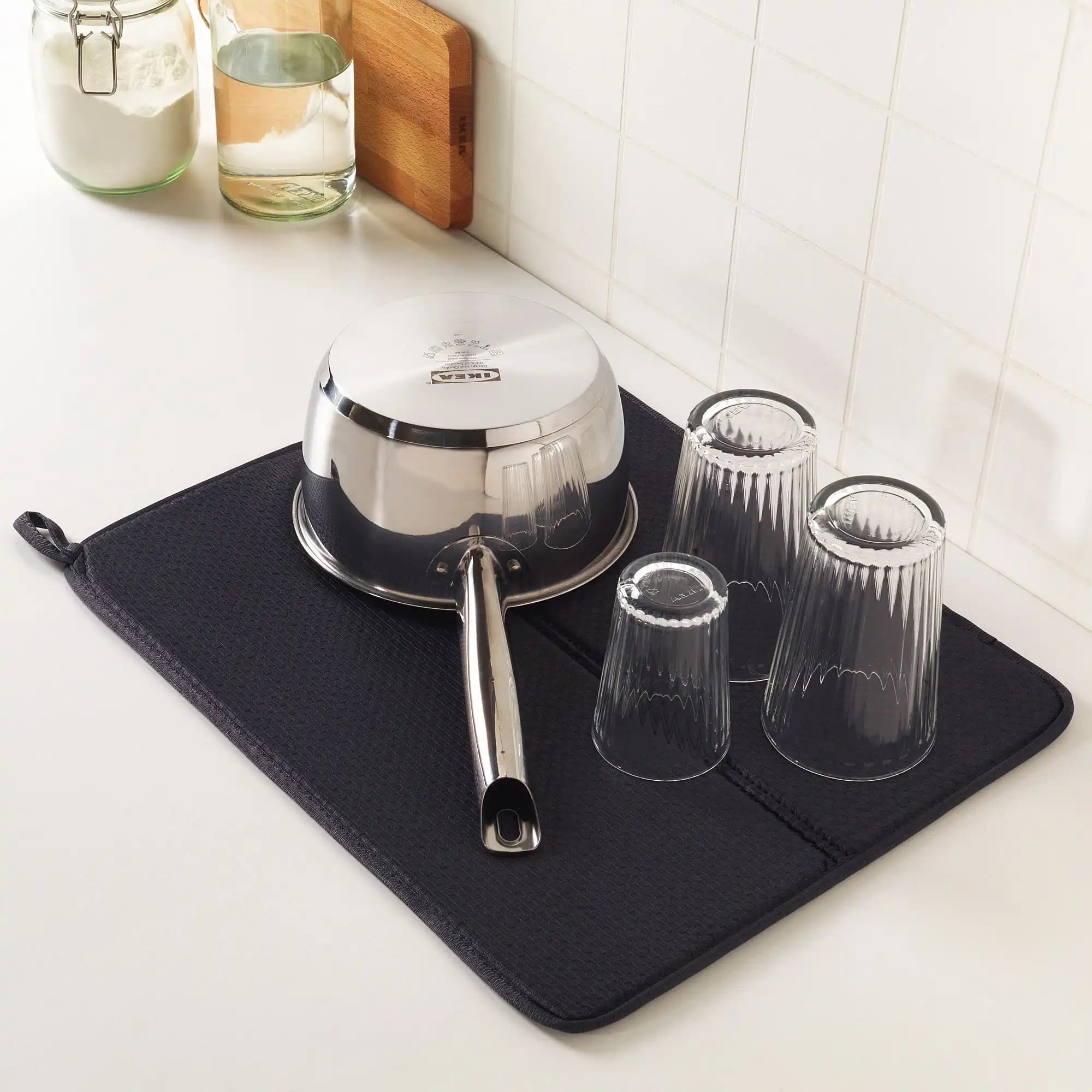 Koyu Gri IKEA Bulaşık Kurutma Örtüsü ile Modern ve Şık Mutfak Dekorasyonu İpuçları